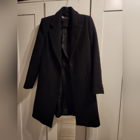 Zara Wool Coat - Picture 1 of 6